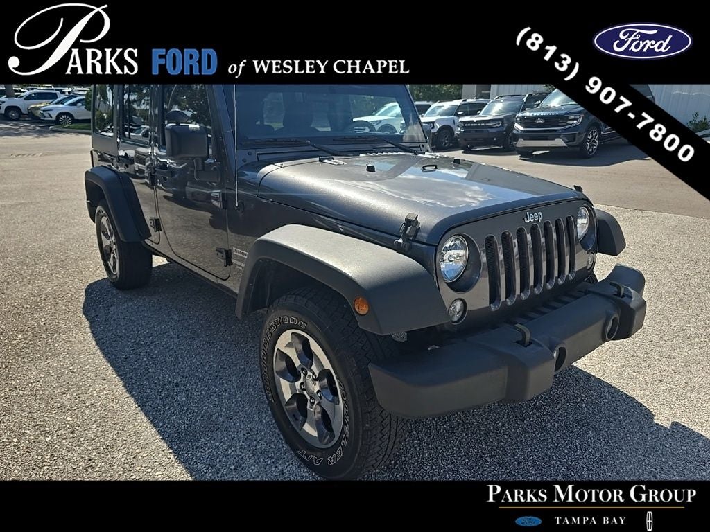 2016 Jeep Wrangler Unlimited Sport