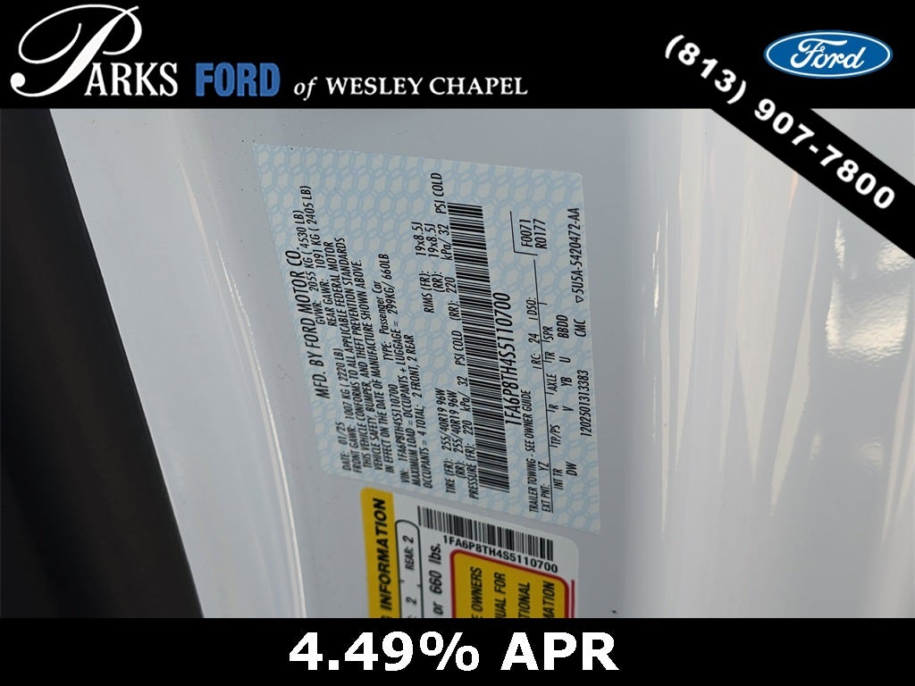 2025 Ford Mustang EcoBoost