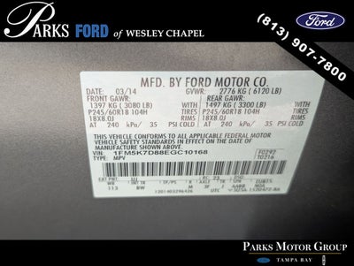 2014 Ford Explorer XLT