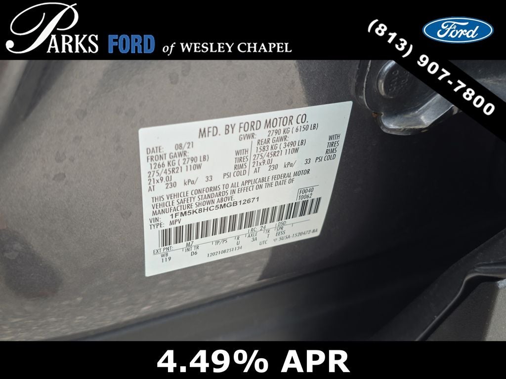 2021 Ford Explorer Platinum