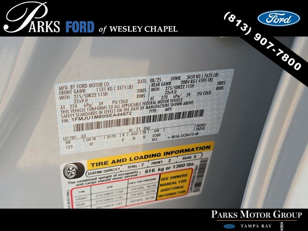 2025 Ford Expedition Platinum