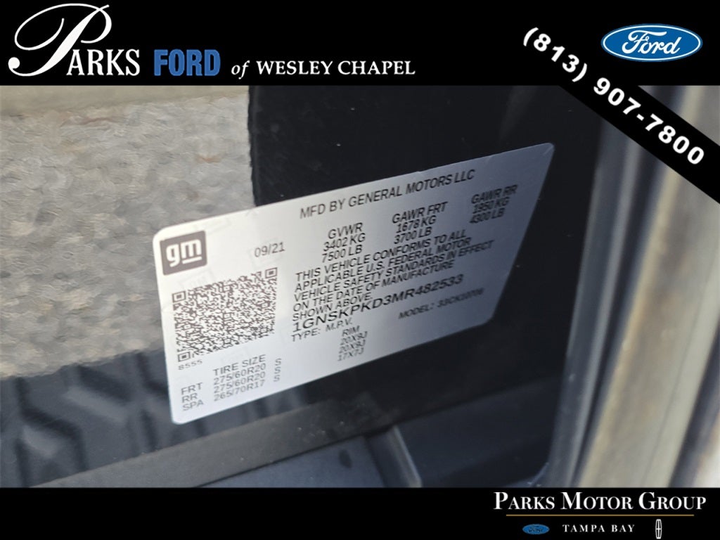 2021 Chevrolet Tahoe Z71