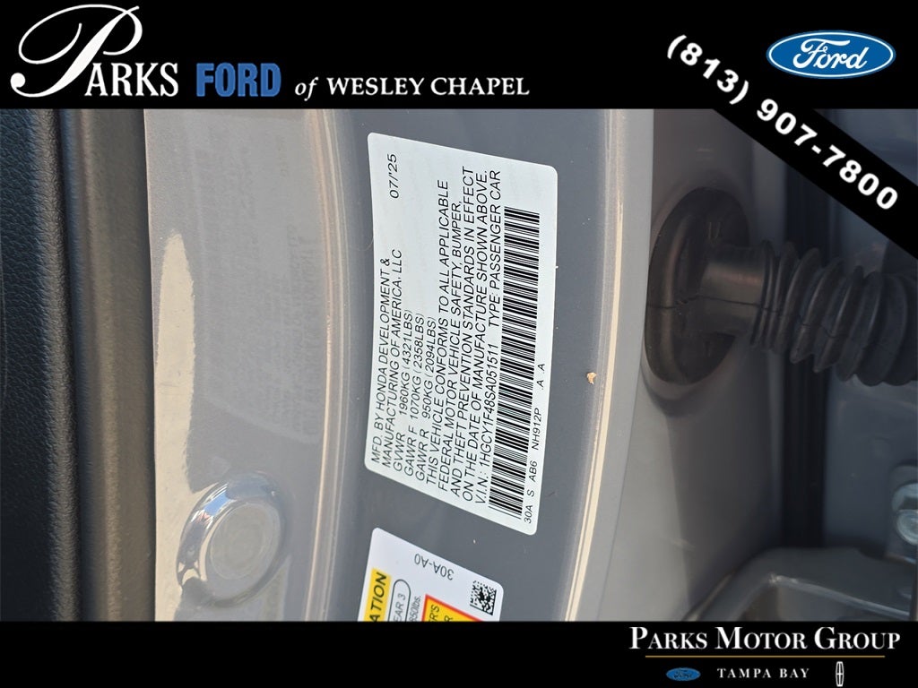 2025 Honda Accord SE