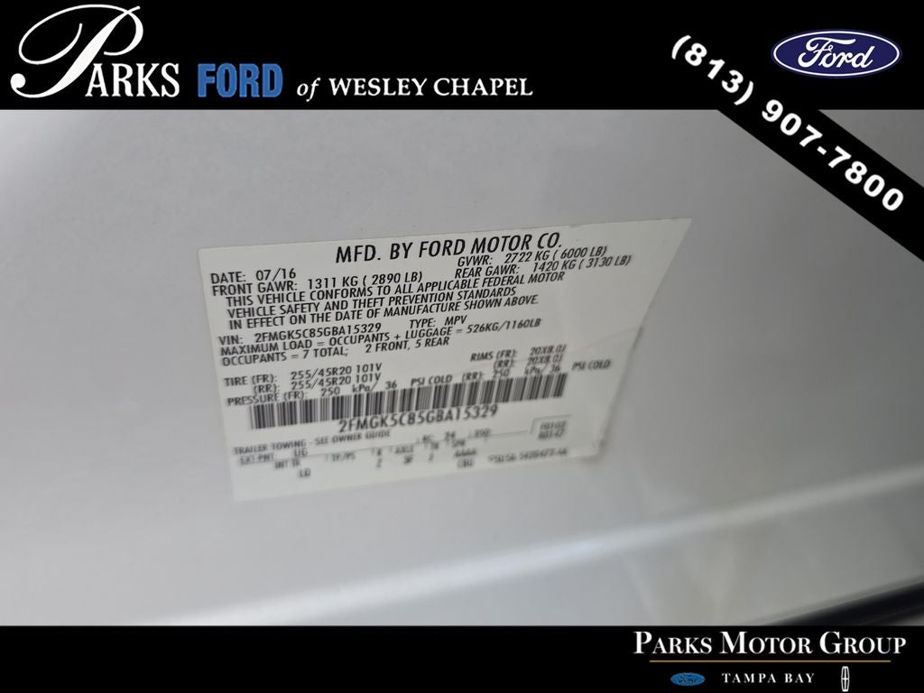 2016 Ford Flex SEL