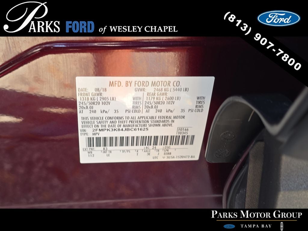 2018 Ford Edge Titanium