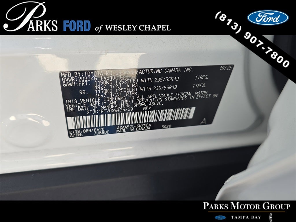 2025 Toyota RAV4 XLE Premium