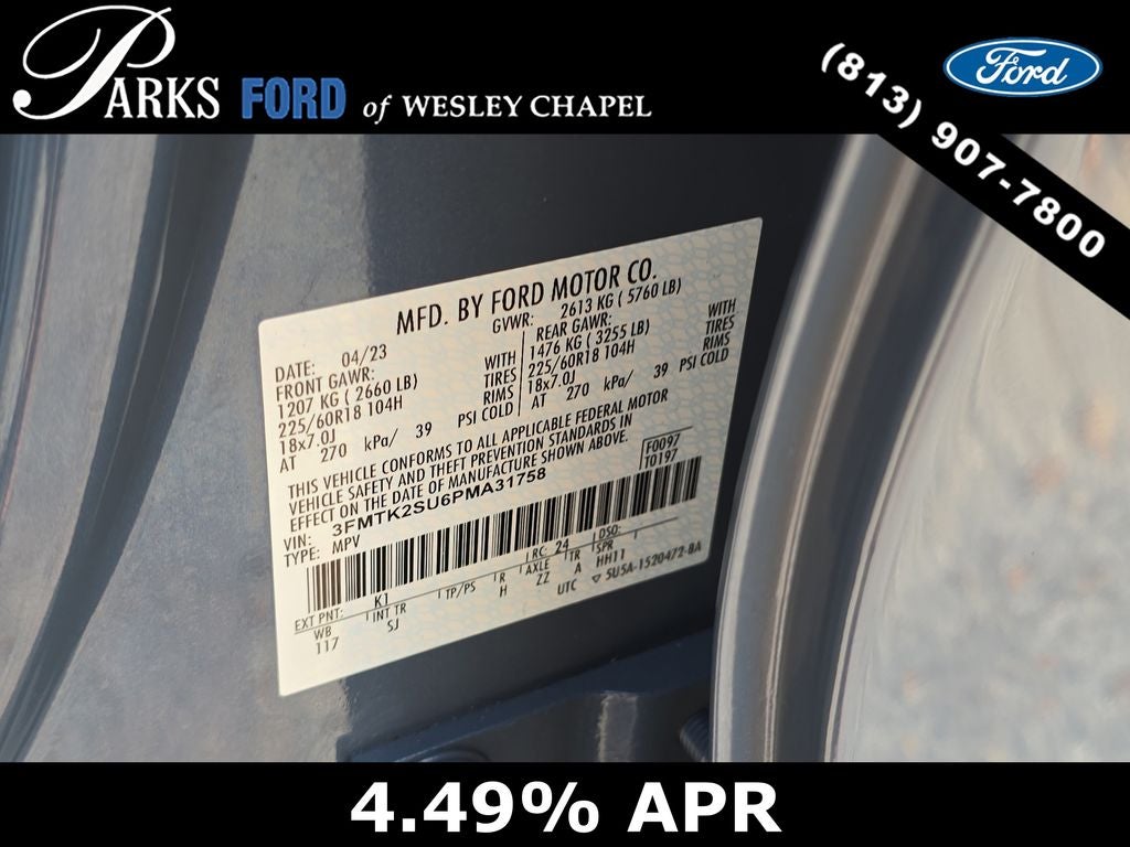 2023 Ford Mustang Mach-E California Route 1