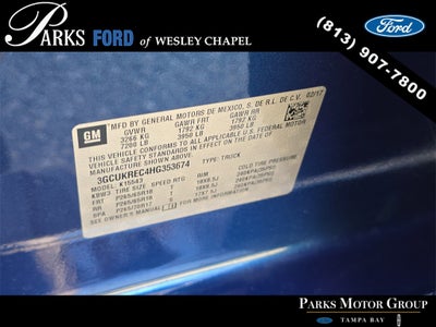 2017 Chevrolet Silverado 1500 LT LT2