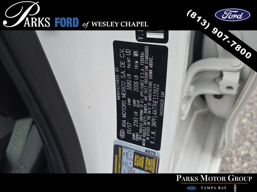 2017 Kia Forte S
