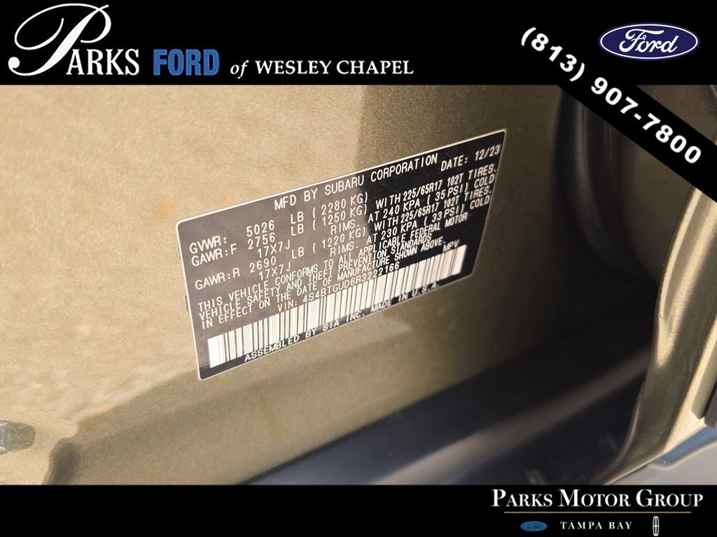 2024 Subaru Outback Wilderness