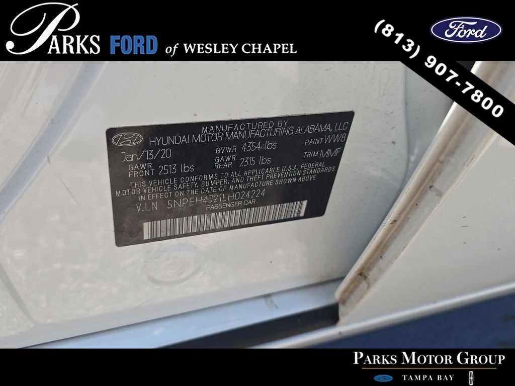 2020 Hyundai Sonata Limited