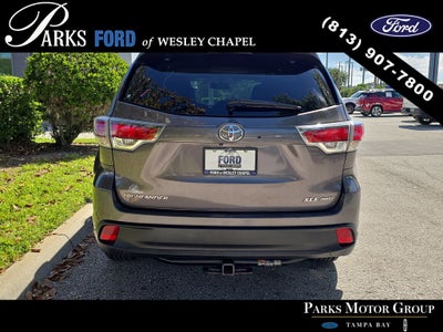 2016 Toyota Highlander XLE V6