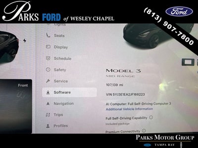 2018 Tesla Model 3 Mid Range