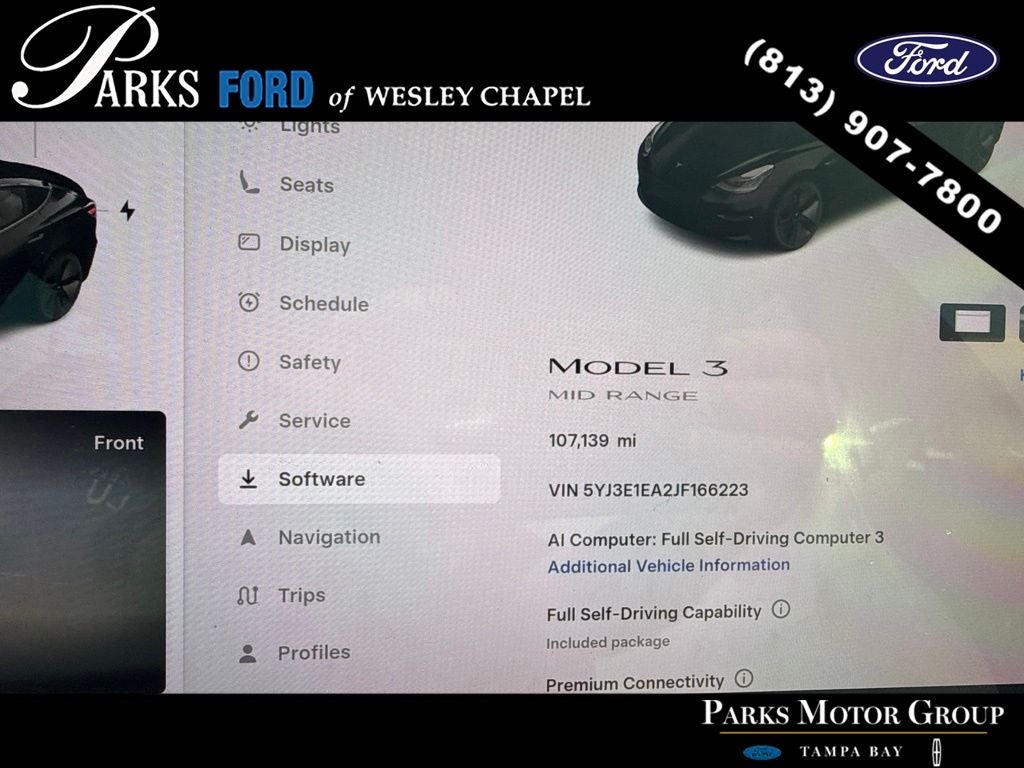 2018 Tesla Model 3 Mid Range