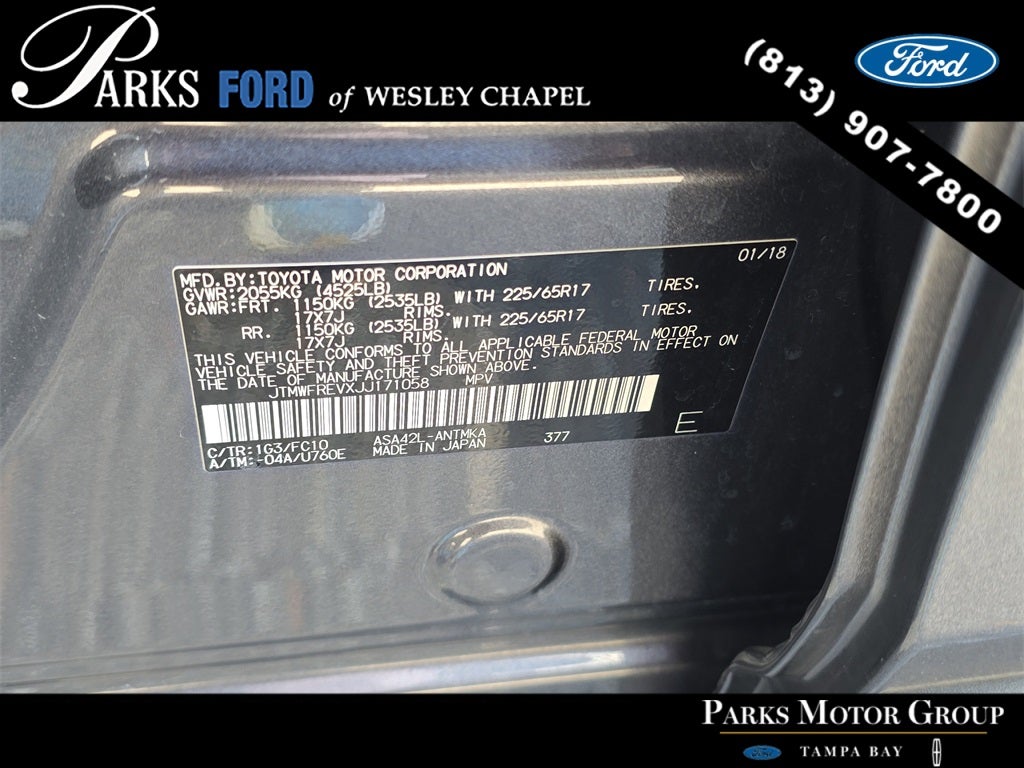 2018 Toyota RAV4 XLE