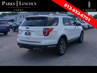 2018 Ford Explorer Platinum