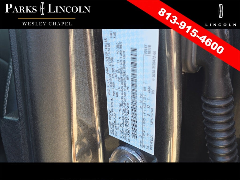 2020 Ford Escape SEL