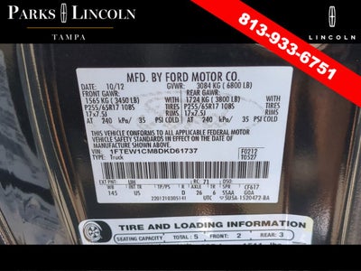 2013 Ford F-150 XLT