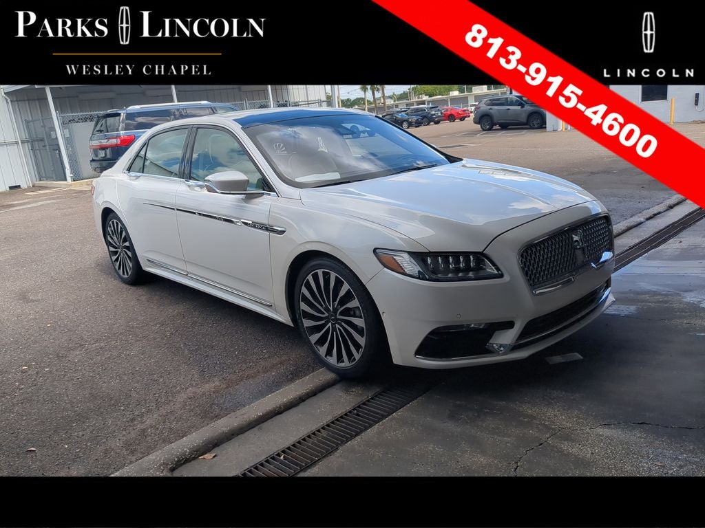 2018 Lincoln Continental Black Label