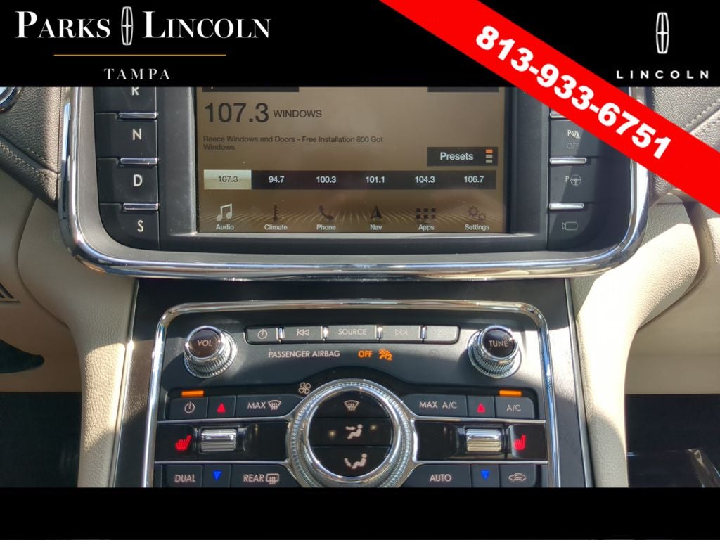 2018 Lincoln Continental Select