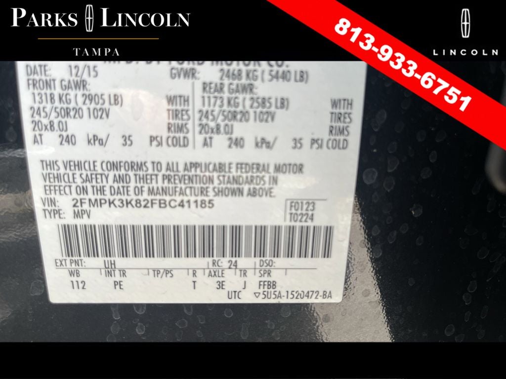 2015 Ford Edge Titanium