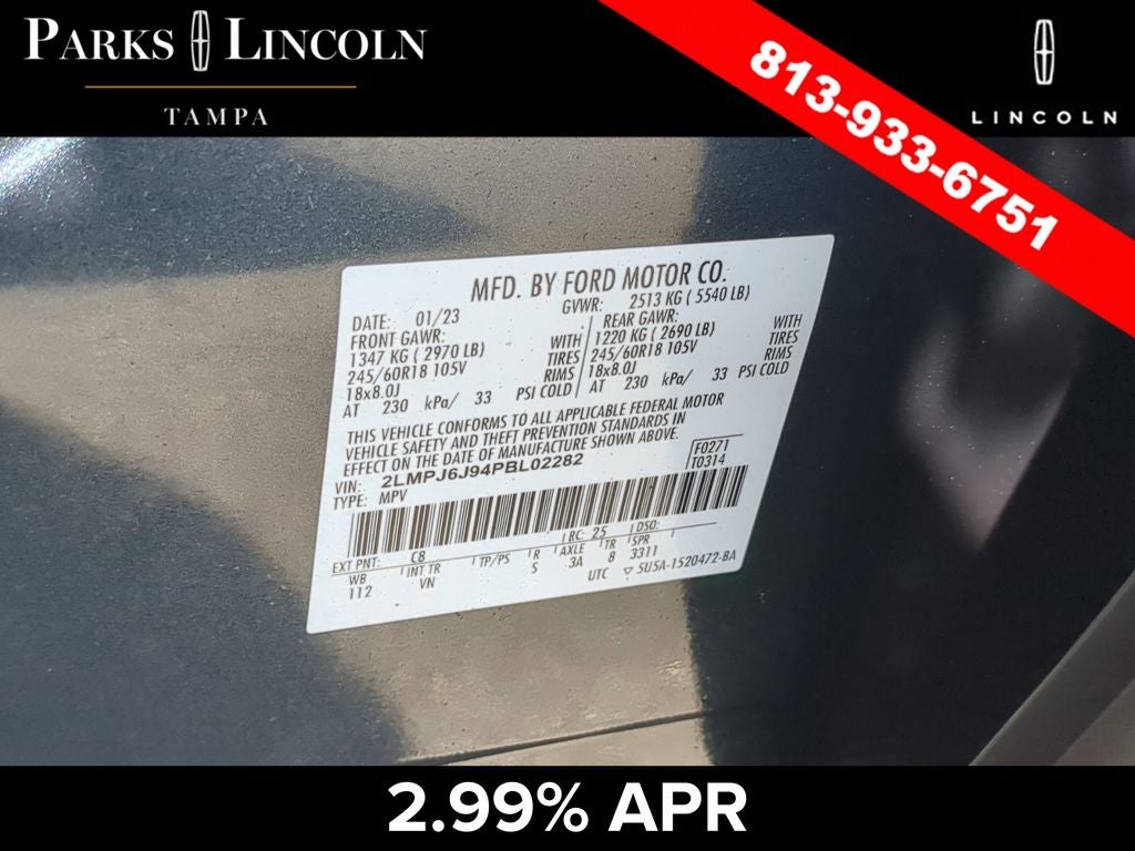 2023 Lincoln Nautilus Standard