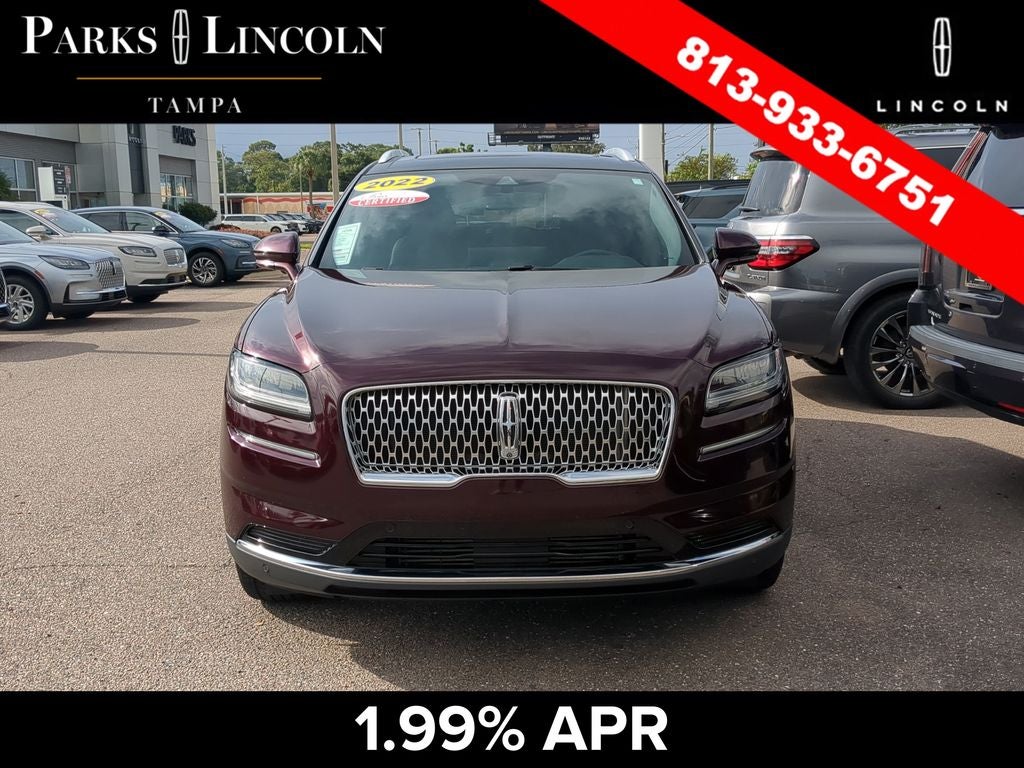 2022 Lincoln Nautilus Reserve