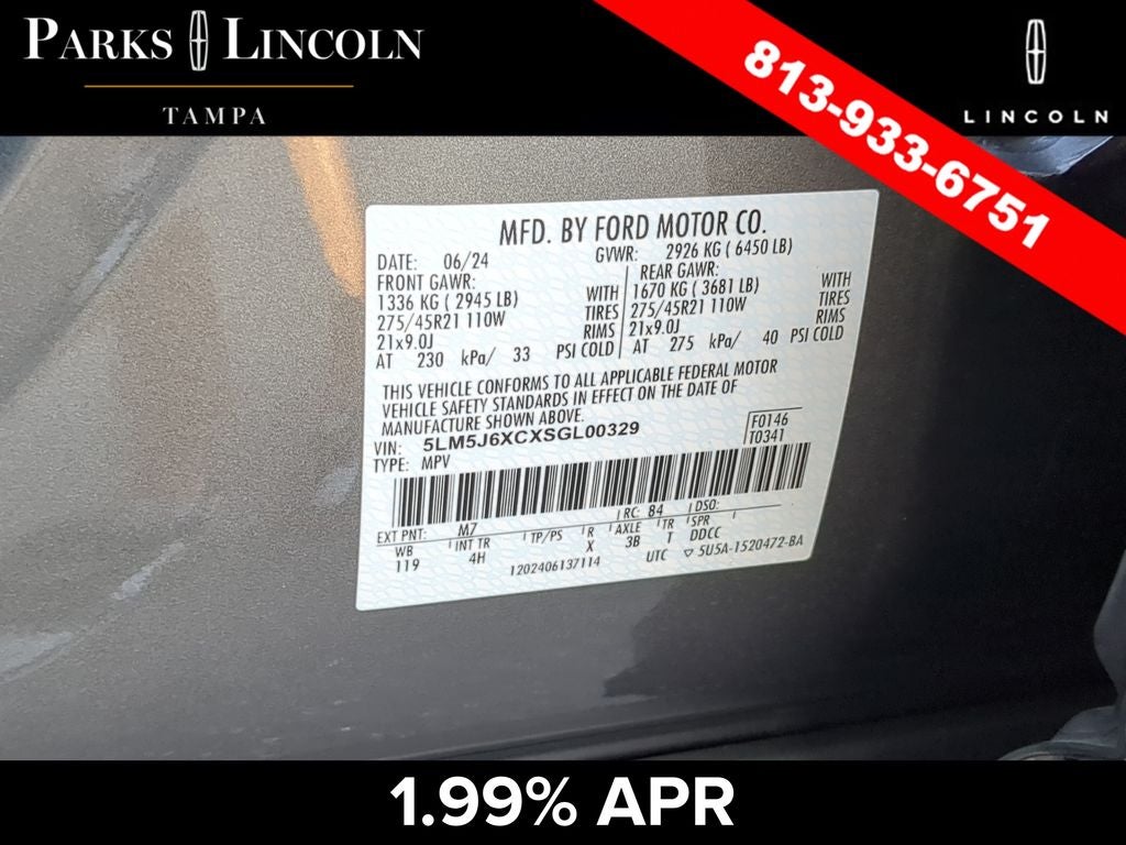2025 Lincoln Aviator Premiere Premium
