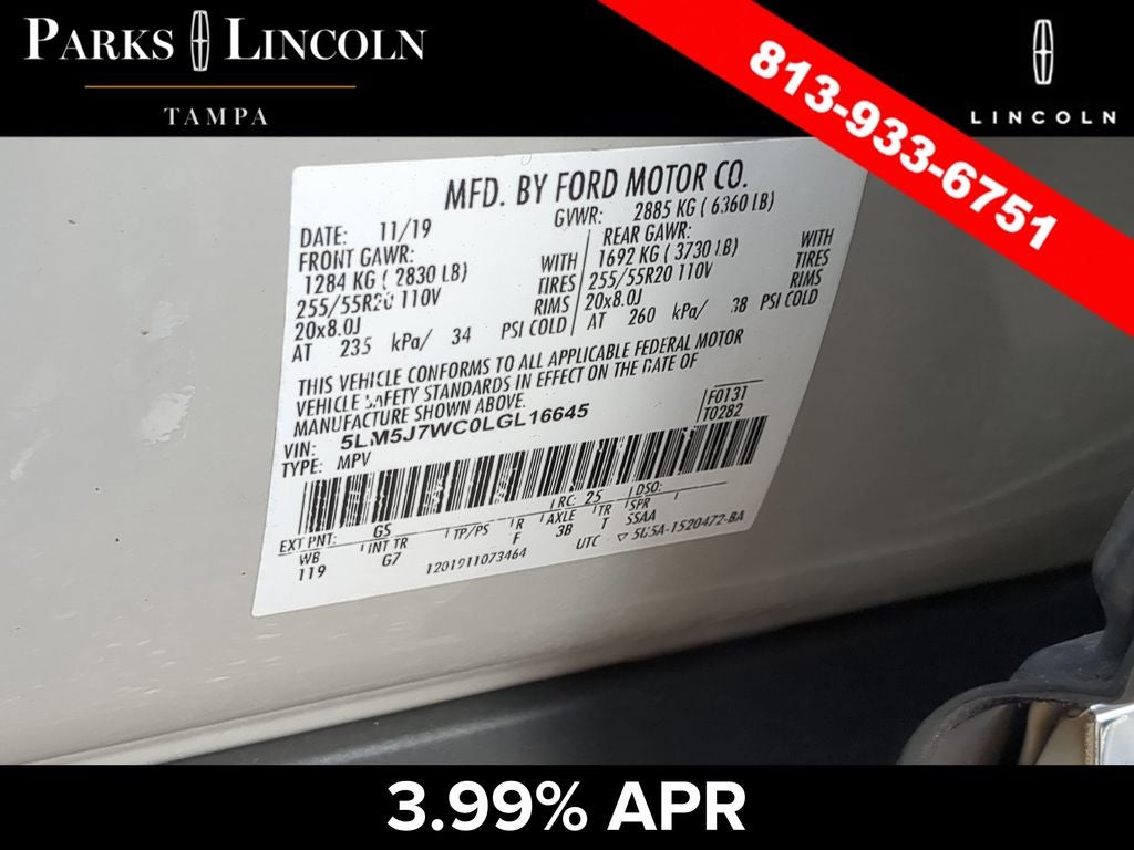 2020 Lincoln Aviator Reserve