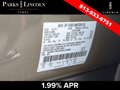 2025 Lincoln Aviator Reserve Premium