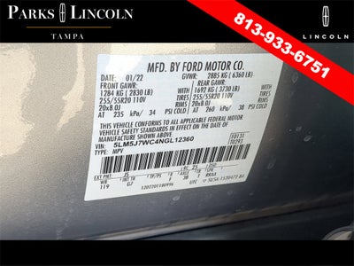 2022 Lincoln Aviator Reserve