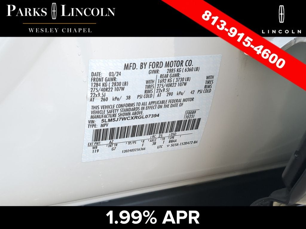 2024 Lincoln Aviator Reserve Premium