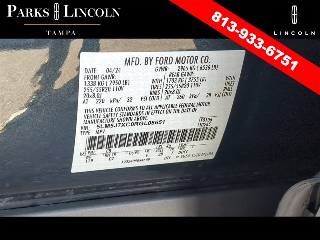 2024 Lincoln Aviator Reserve