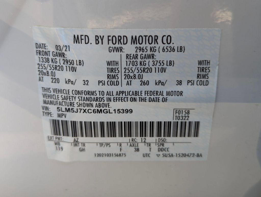 2021 Lincoln Aviator Reserve