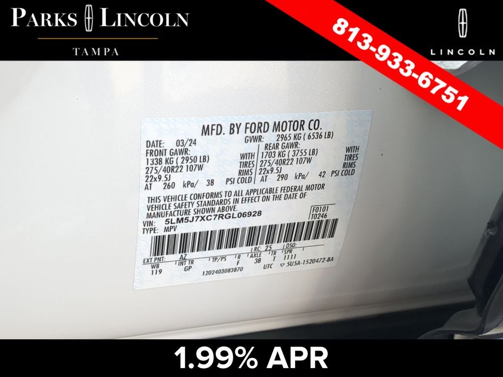 2024 Lincoln Aviator Reserve
