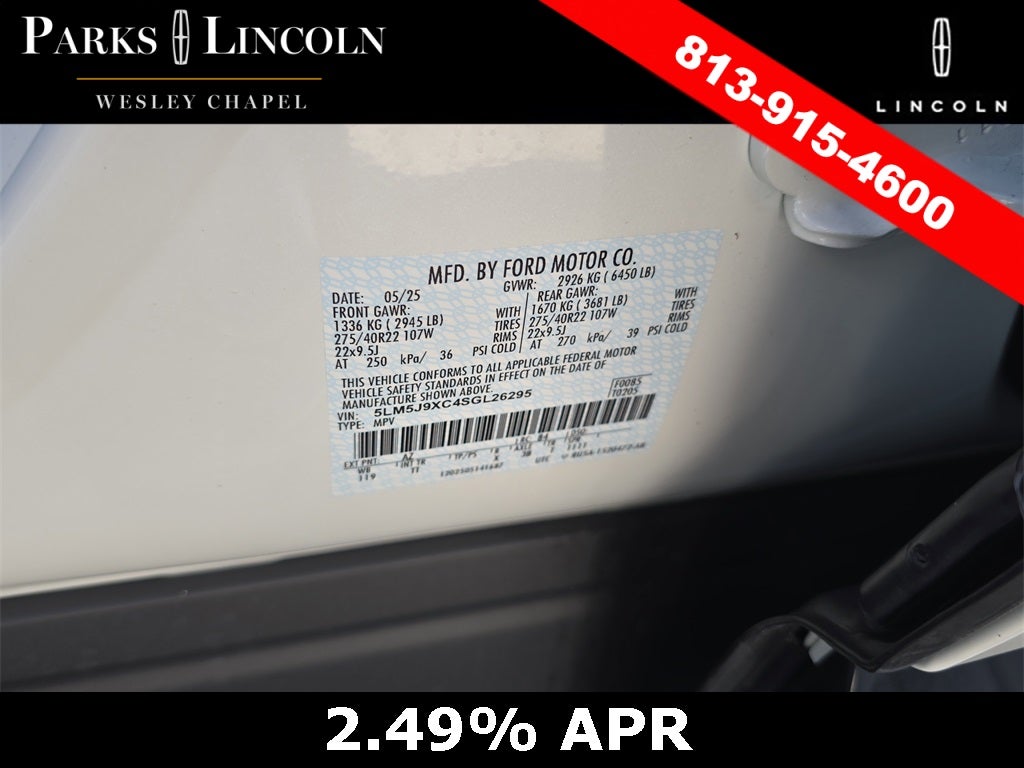 2025 Lincoln Aviator Black Label