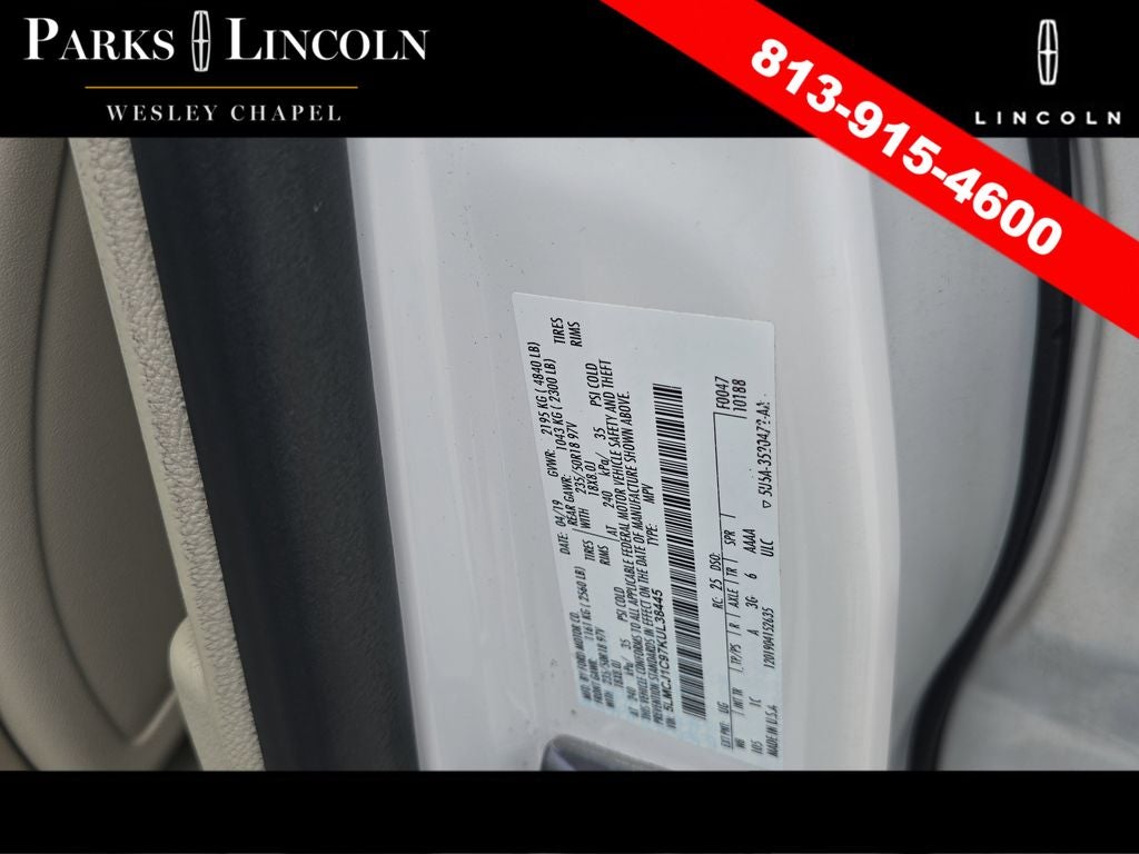 2019 Lincoln MKC Standard