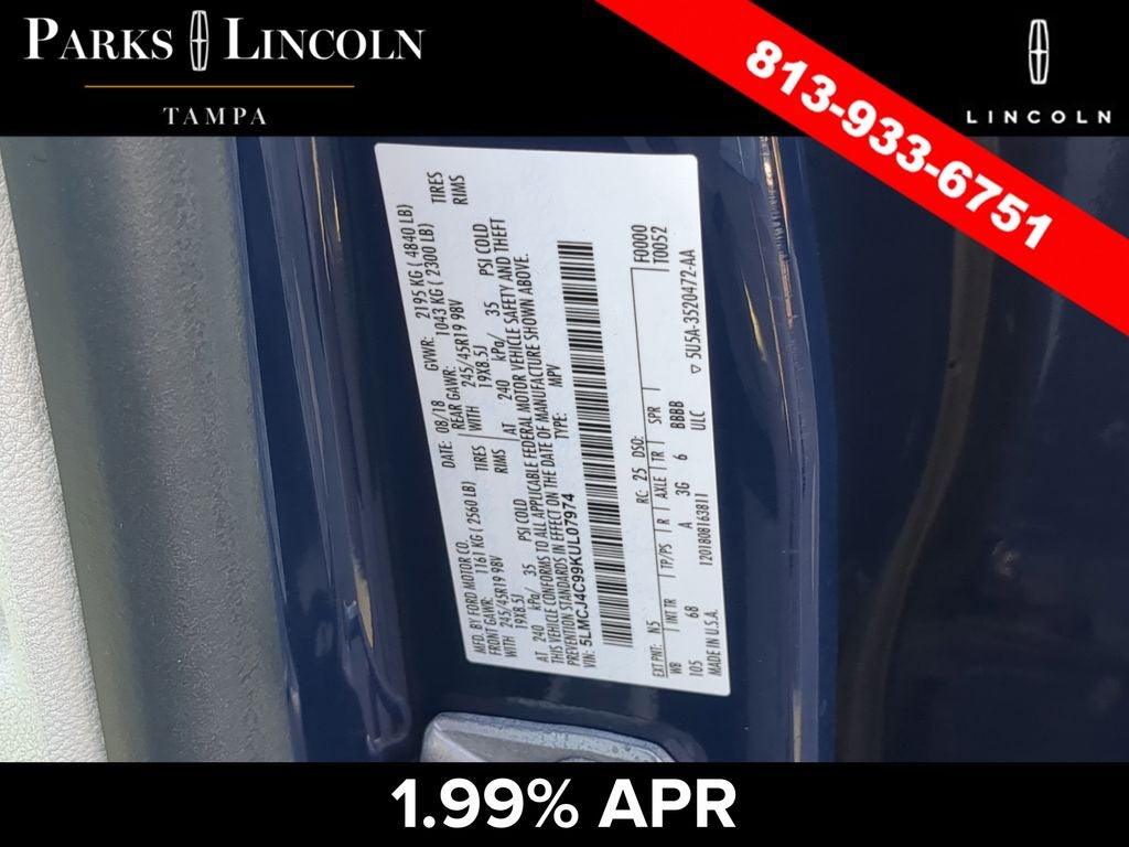 2019 Lincoln MKC Black Label