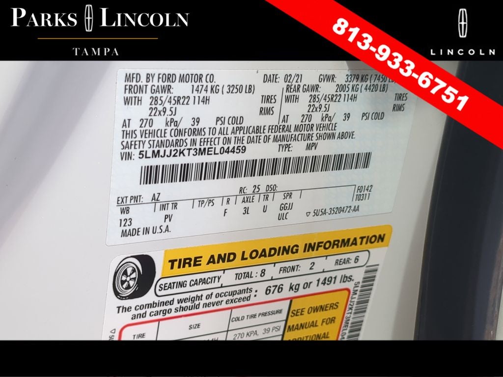 2021 Lincoln Navigator Reserve