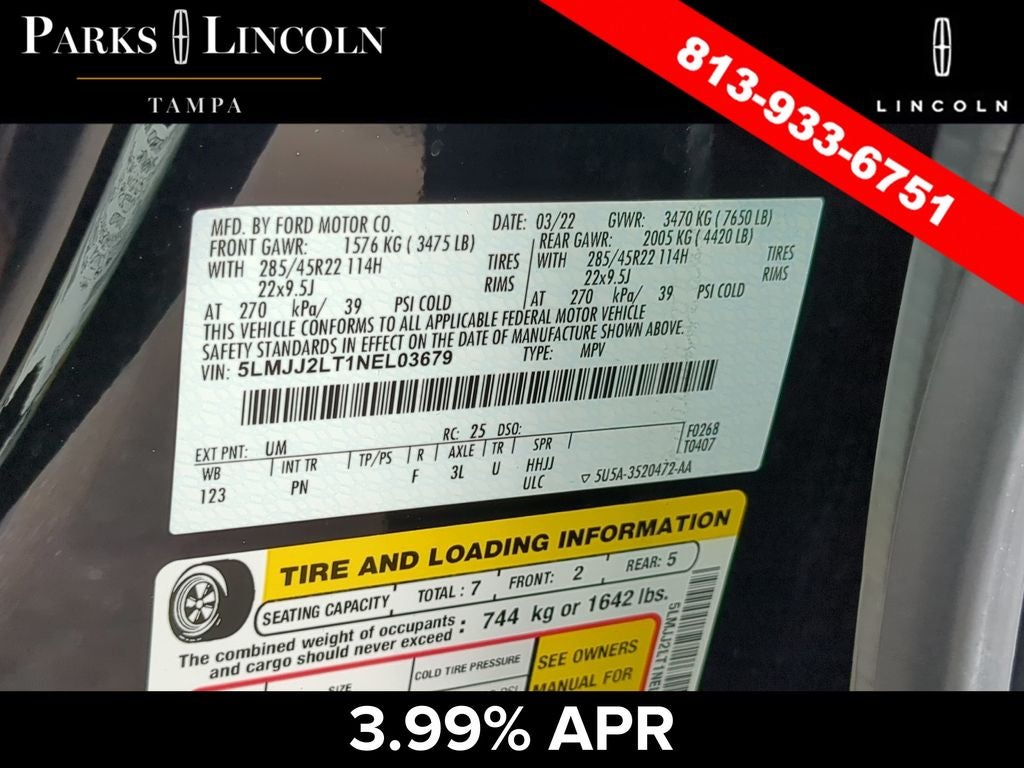 2022 Lincoln Navigator Reserve