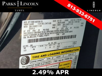 2022 Lincoln Navigator Reserve