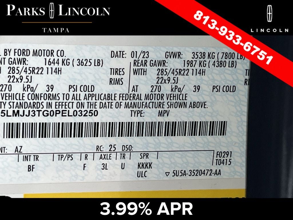 2023 Lincoln Navigator L Black Label