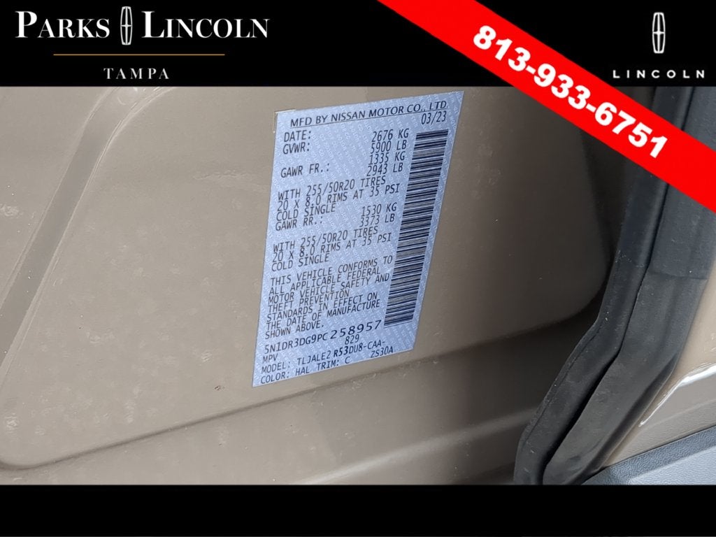 2023 Nissan Pathfinder Platinum