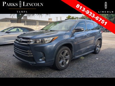 2018 Toyota Highlander Limited Platinum