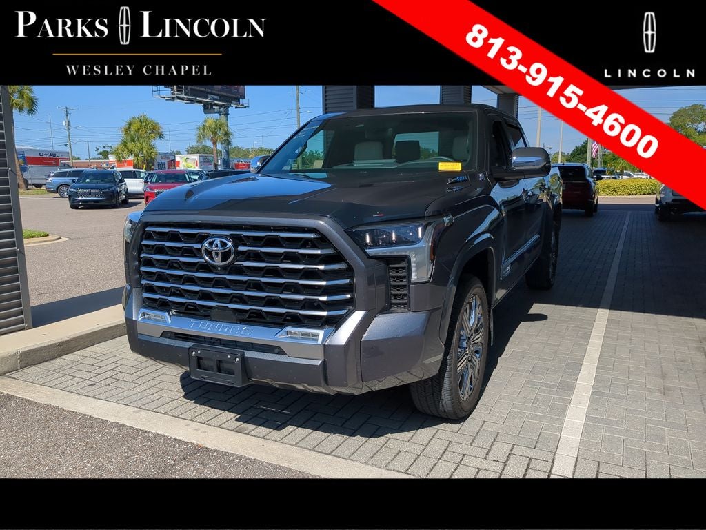 2025 Toyota Tundra Hybrid Capstone