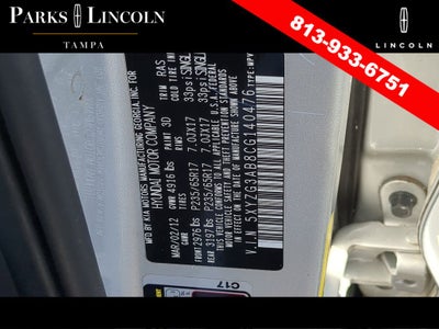 2012 Hyundai Santa Fe GLS