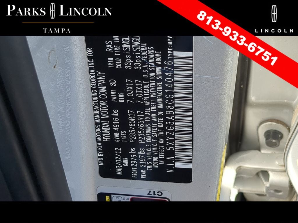 2012 Hyundai Santa Fe GLS