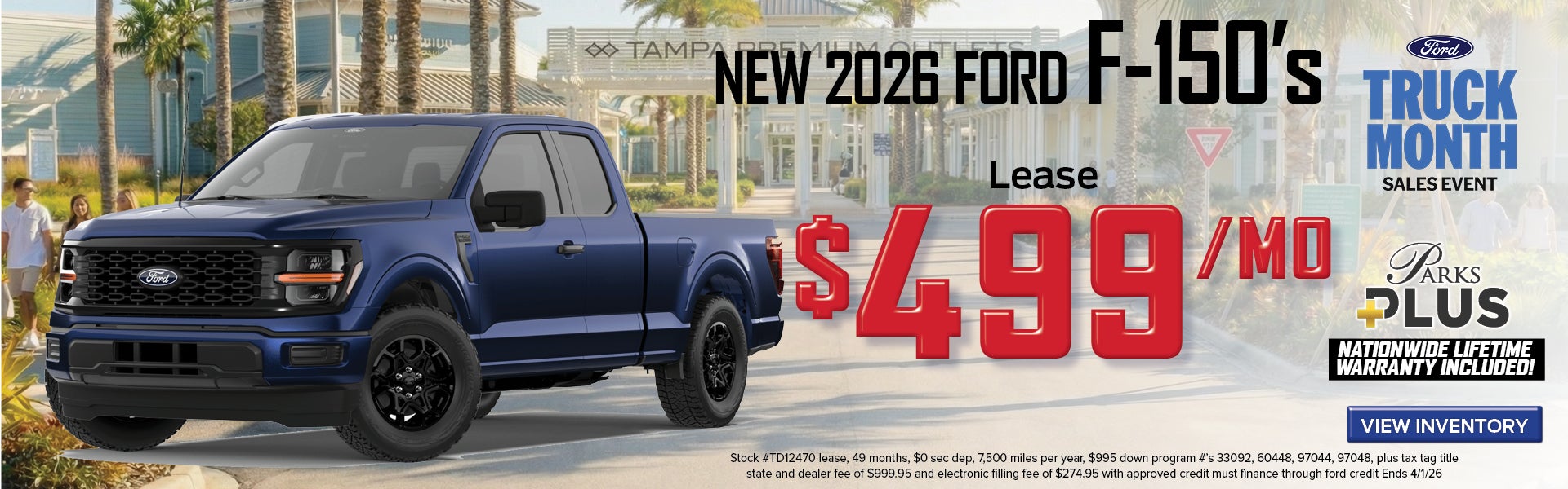 Ford F150 Offer