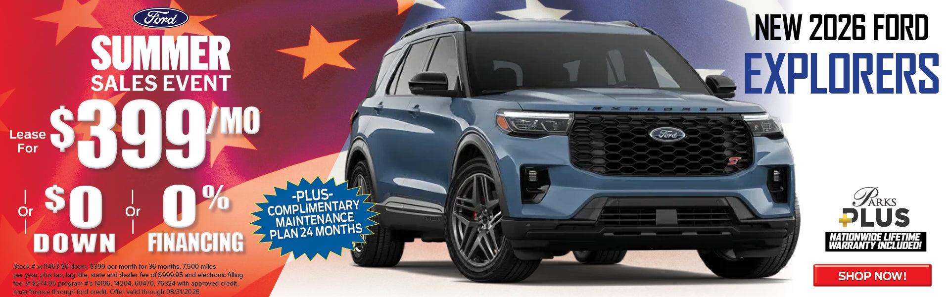 Ford Explorers 