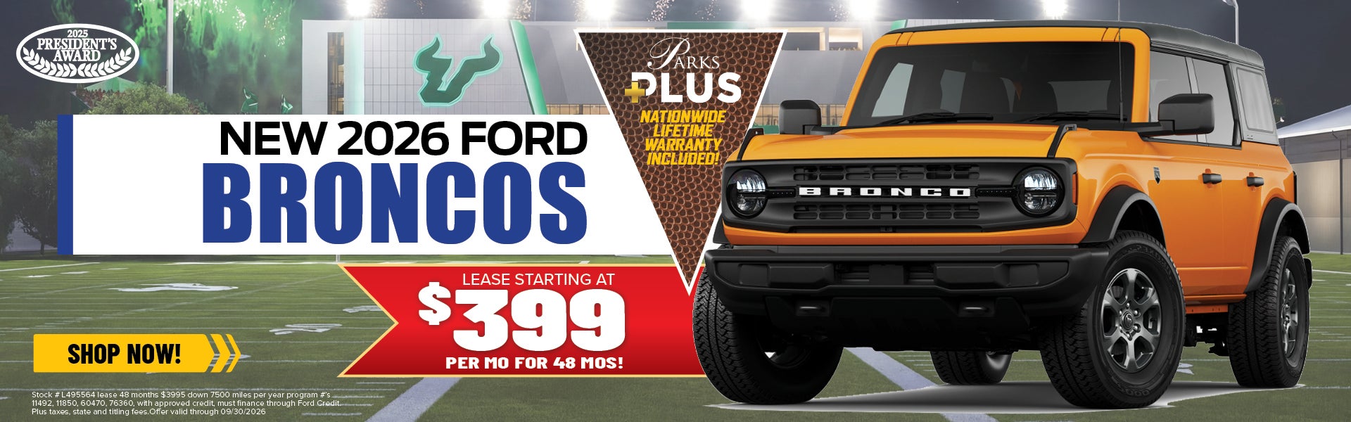Bronco Offer 